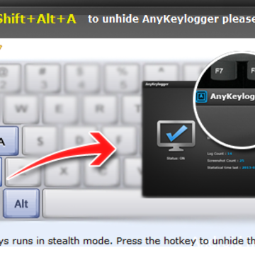 AnyKeylogger���̼�¼��
