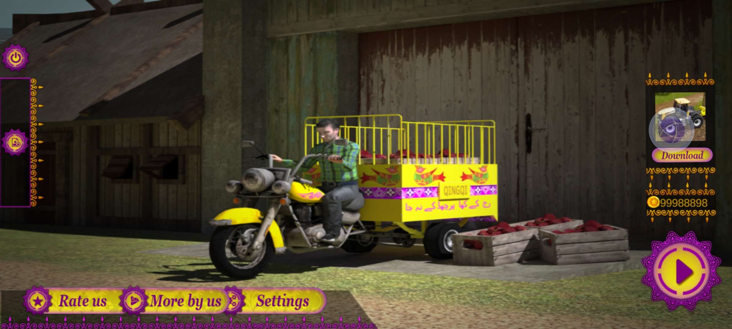 City Loader Rickshaw Games 3D(����װ�س�)v0.2 ��׿��