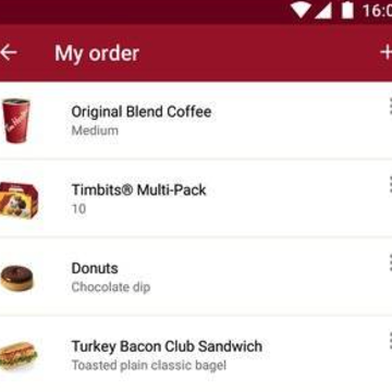 Tim Hortons app