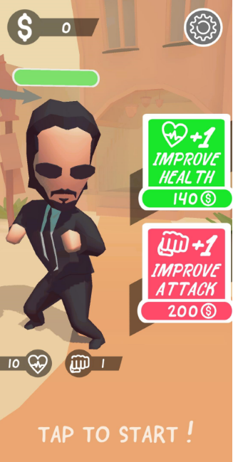 ˹�ٿ�����̤սStickman Tap Fightingv0.1 ��׿��
