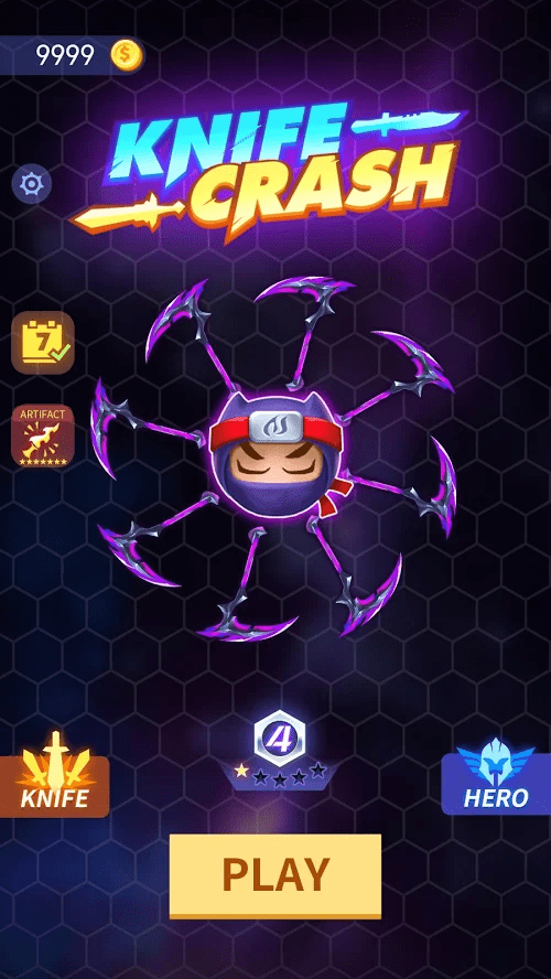 �������Ҷ�3D(Knives Crash)v1.0.9 ��׿��