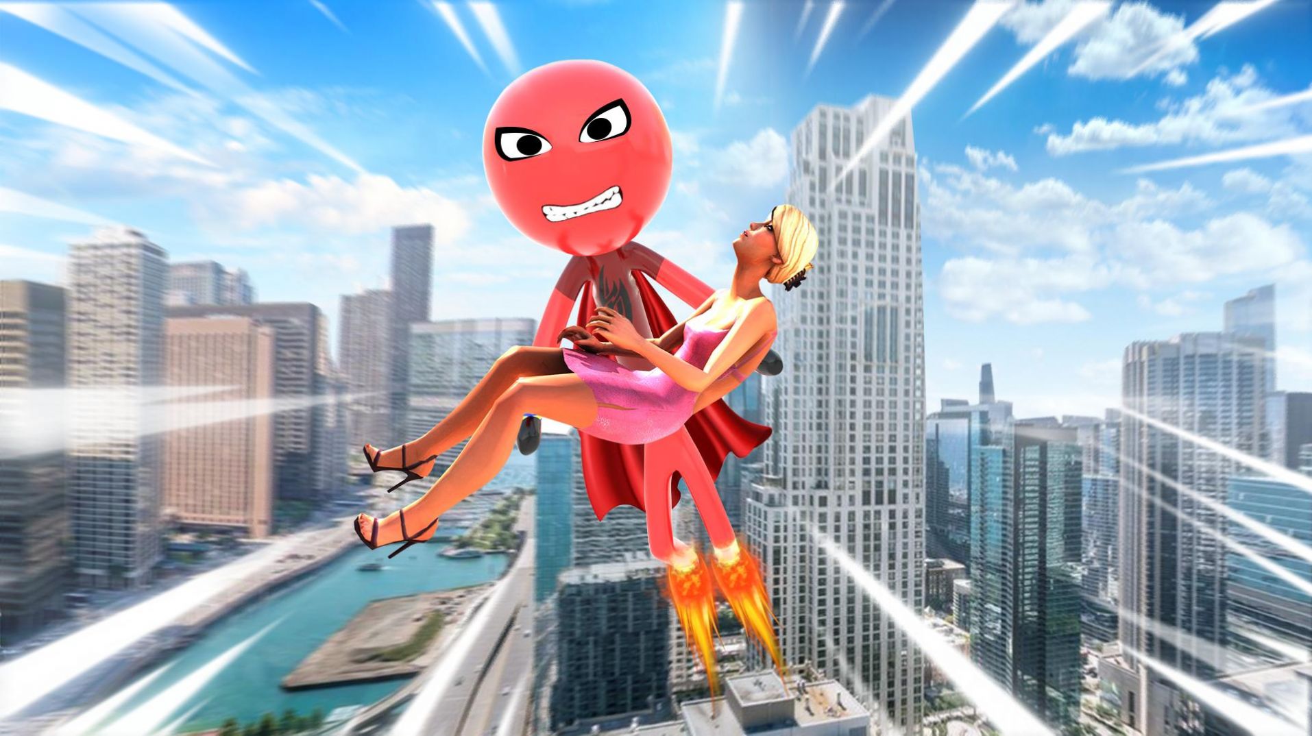 ����˷���սʿstickman flying herov1.1 ��׿��