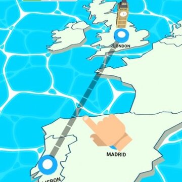 地图飞行模拟AirlineMaster 地图飞行模拟AirlineMaster