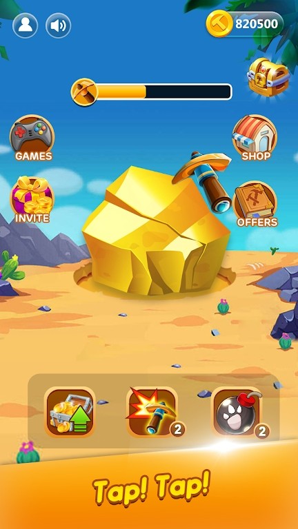 �����Խ��Mining Gold Rushv1.1.0 ���°�