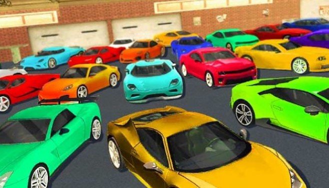 �泵�����µ�Real Car Mega Ramp