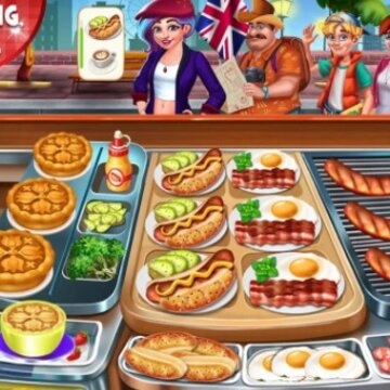 ʳƷ�����۹�Food Truck Empire Cooking Game