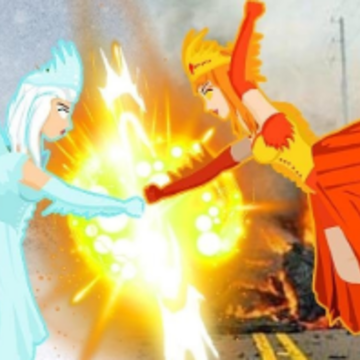冰火公主决斗(Princess Brawl Ice vs Fire) 冰火公主决斗(Princess Brawl Ice vs Fire)