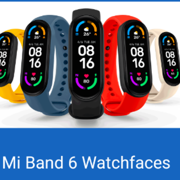 Mi Band 6 Watchfaces app