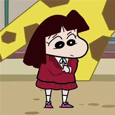 2021圣诞情侣头像蜡笔小新 如果圣诞老人能把你送来那真的是太好了