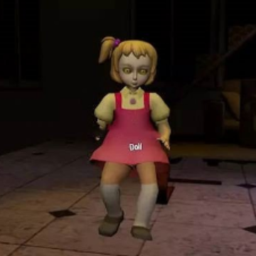 а������Ŀ�������(Scary Doll In Dark Haunted House)