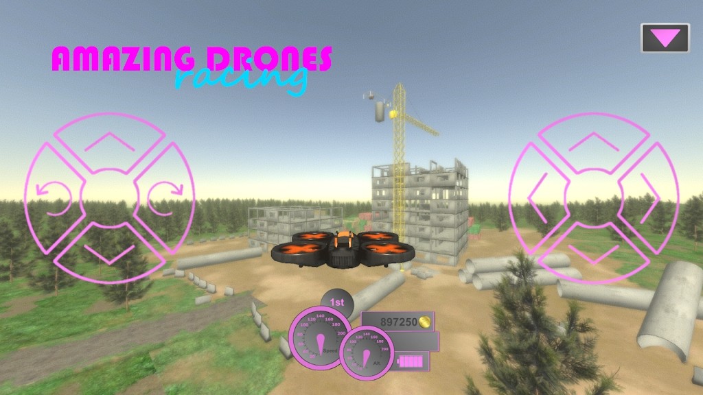 ˵˻Ϸ(Amazing Drones:Racing)v1.11 ׿