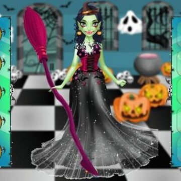 ��ʥ�ڸ�ͷ����Halloween Makeover
