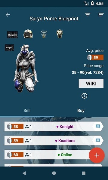 �Ǽ�ս�׽���ƽ̨(Warframe market)v1.8.7 ���İ�