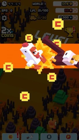 ʮ��·�ڷ�ŭCrossy Road Ragev0.3.2 ��׿��