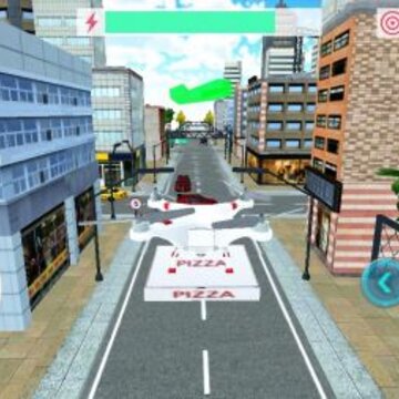 无人机送比萨Drone Pizza Delivery 无人机送比萨Drone Pizza Delivery