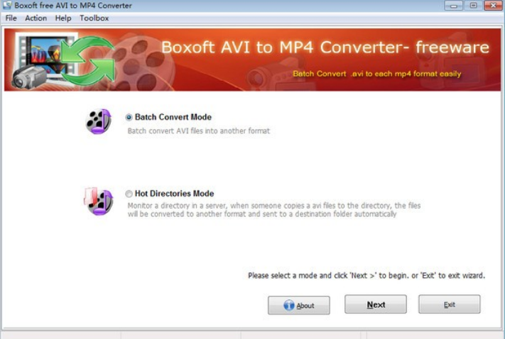 Boxoft free AVI to MP4 Converterv1.0 ٷ
