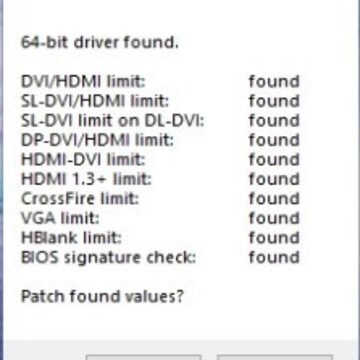 AMD/ATI Pixel Clock Patcher