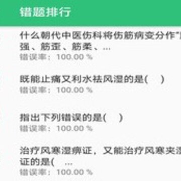中西医结合骨伤科学主治医师题库 中西医结合骨伤科学主治医师题库