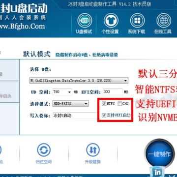 冰封u盘启动技术员版 冰封u盘启动技术员版