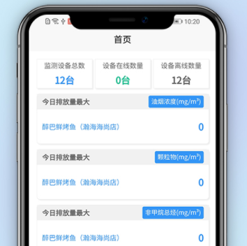 中济油烟监测app 中济油烟监测app