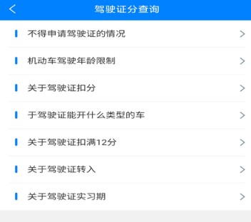 驾驶证分查询 驾驶证分查询