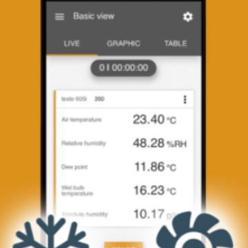 testo Smart app testo Smart app