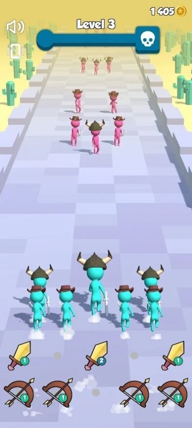 Merge Army 3D!(��Ⱥ���Ŵ�ս)v0.2 ���°�