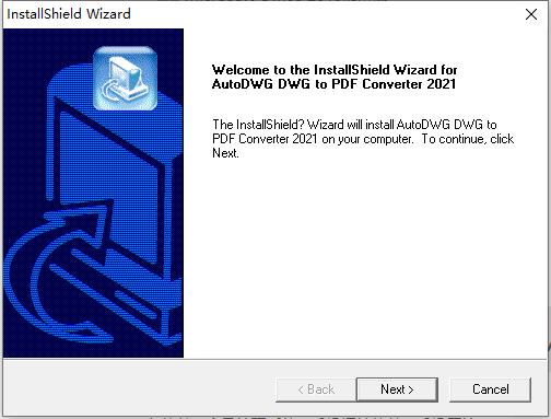 AutoDWG DWG to PDF Converterv2021 İ