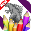 Coloring Godzilla and Dinosaur(着色哥斯拉)v1.0 安卓版