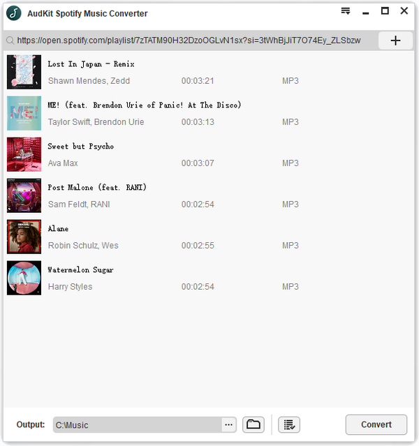 AudKit Spotify Music Converter(ת)v1.4.0.50 Ѱ