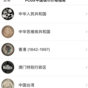 PCGS Chinese Coin Price Guide