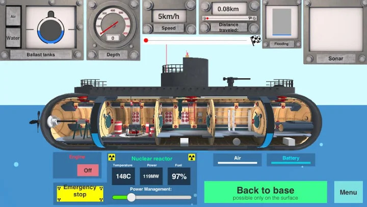 Nuclear Submarine inc(��Ǳͧģ����������)v2.0 ��׿��