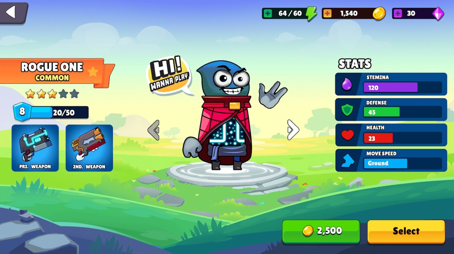 Wacky Legends(�ŹŹֵ�ս����Ϸ)v0.2.6 ��׿��