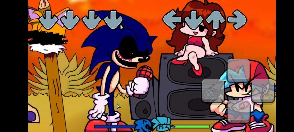 FNF VS Sonic(��ɫ������֮ҹ�����ģ��)v8 ��׿��