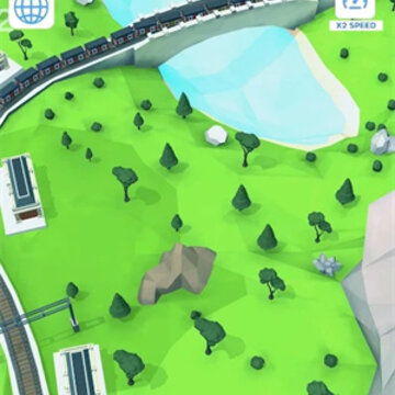 ���л���·���2022(idle trains railway tycoon)