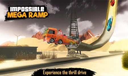 �����ܵľ����µ�����Megaramp Impossible Stuntsv1.9 ��׿��