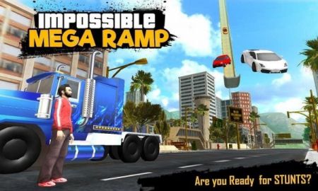 �����ܵľ����µ�����Megaramp Impossible Stuntsv1.9 ��׿��