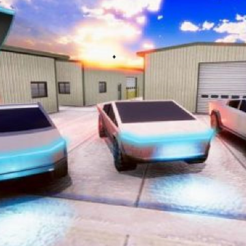 ��˹�����������Զ���ʻ(Tesla CyberTruck Self Driving)
