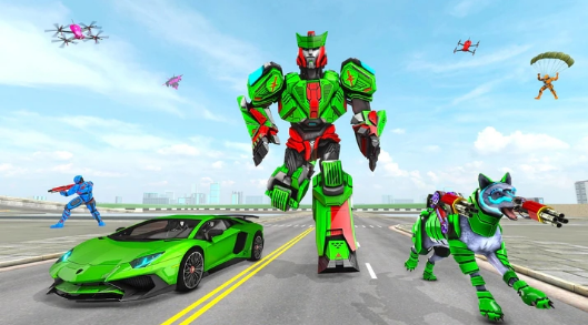 �ǻ����˱���(Wolf Robot Transform)