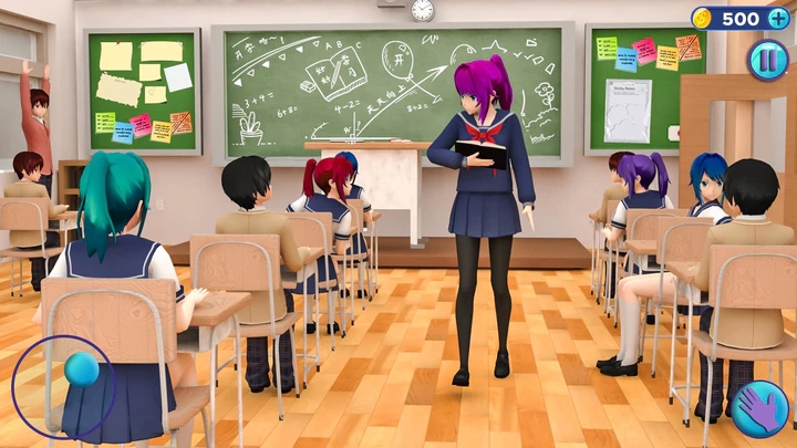 ��������ѧУ��ʦ(Anime School Teacher)v0.9 ��׿��