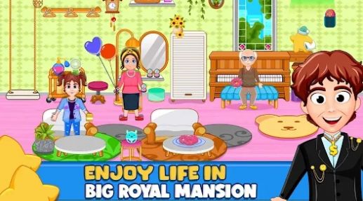 �ҵĸ�ԣ��ͥ���к�լ(My Rich Family City Mansion)v1.1 ��׿��