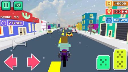 ����Ħ������Blocky Moto Riderv3.0 ��׿��