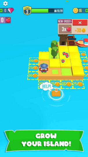 �ɳ���ũ��ɳ��(Grow Island)