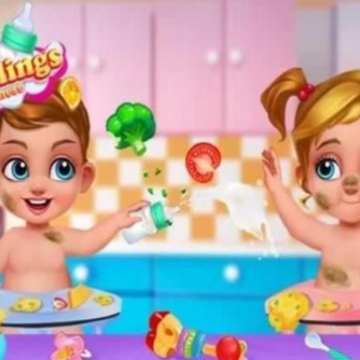 ����˫��̥(Newborn Sweet Baby Twins)