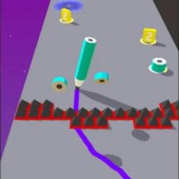 毛笔竞赛3DPencil Race 3D 毛笔竞赛3DPencil Race 3D