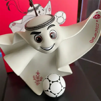 2022世界杯吉祥物拉伊卜可爱图片 太可爱了它的名字叫La'eeb拉伊卜