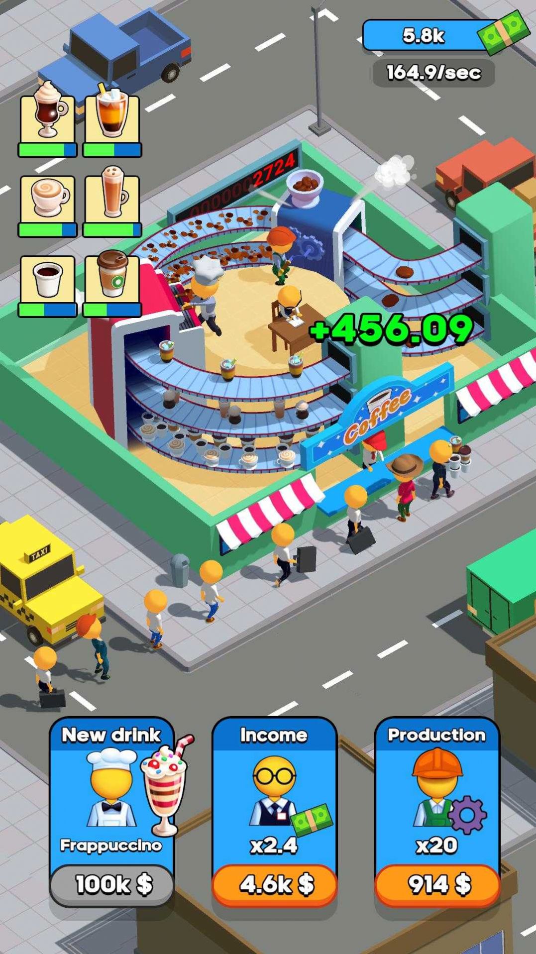 �������õ۹�(Coffee Idle Empire)v0.1 ��׿��