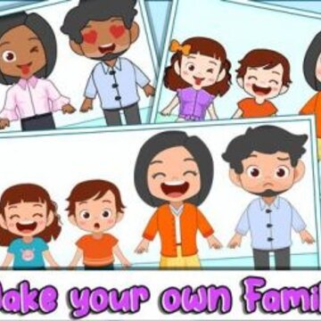 �ҵļ�ͥ��Ϸ�ݹ���My Family Play House Story
