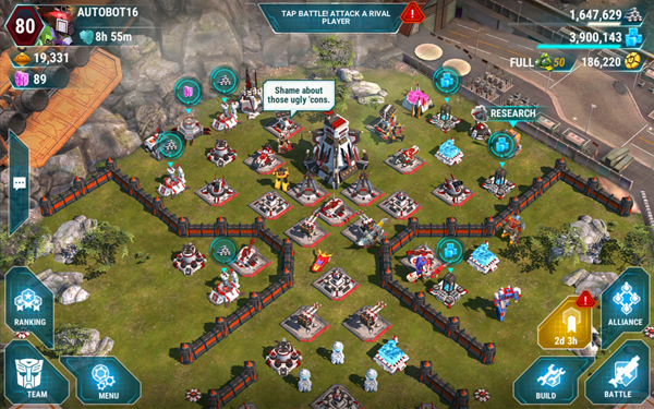 TRANSFORMERS: Earth Wars���ν�յ���֮ս���ʷ�����