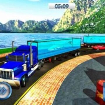 海洋动物运输车Sea Animal Transport Truck 海洋动物运输车Sea Animal Transport Truck